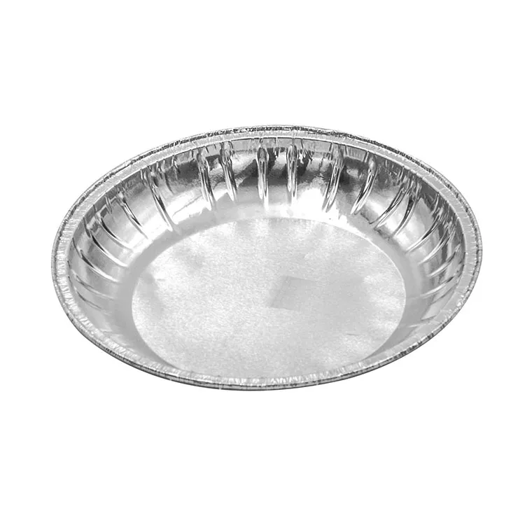 Bekas Makanan Aluminium Bulat