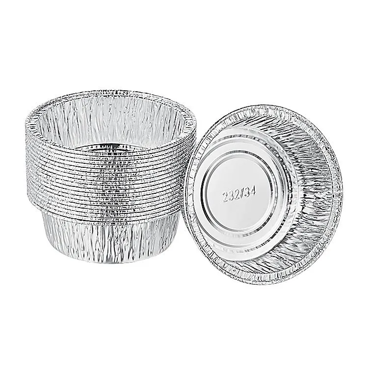 Dulang Aluminium Bulat dengan Penutup